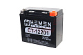 АКБ HEMEN ENERGY 12v 20a (CT12201) YTX20L-BS 175х86х155 обрат полярность