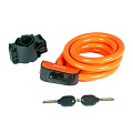 Велозамок 4BIKE 515 трос12х1800мм ARV-515-ORG-1800