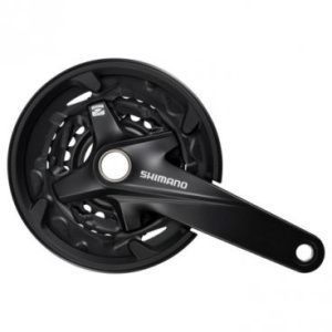 EFCMT200СX002CL Система Shimano MT200 Altus 170мм 40/30/22T интегрированный вал, защита 9 скоростей