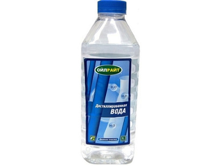 Вода дистилированная 1л
