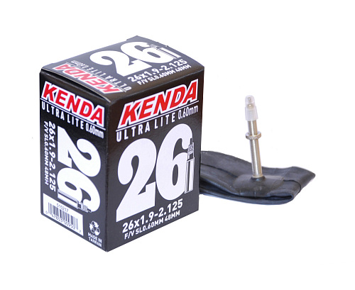 Камера вело KENDA 26&quot;*2,125 Ultra lite 0.6мм